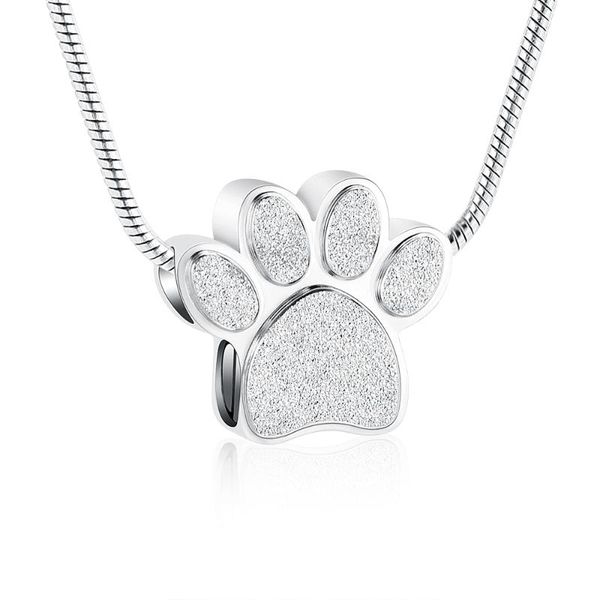 stainless steel ashes pet dog/cat print cremation urn necklace memorial pendant, Silver
stainless steel ashes pet dog/cat print cremation urn necklace memorial pendant, Silver