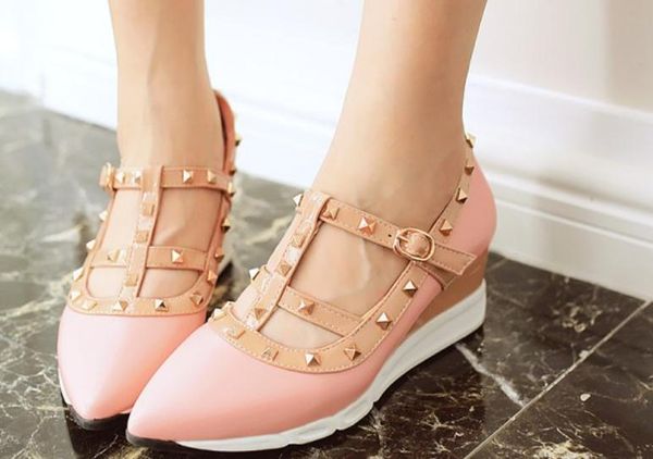 2019 women's shoes in spring and autumn with new style slope heel pointed end @2038, Black
2019 women's shoes in spring and autumn with new style slope heel pointed end @2038, Black