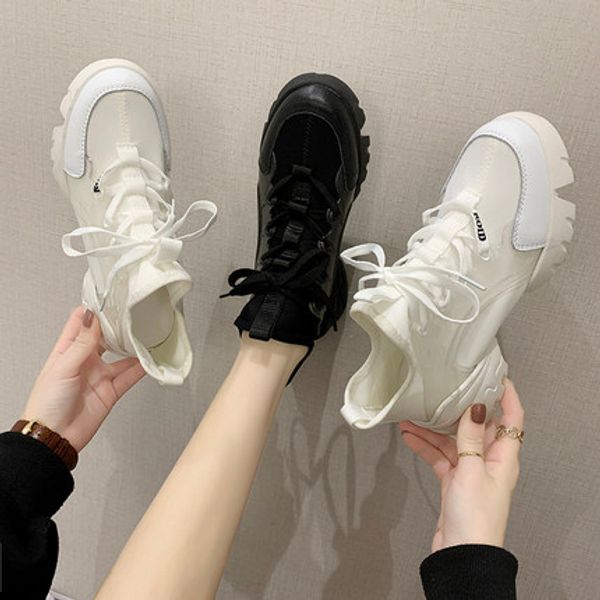dad shoes women 2020 spring new korean students wild breathable thick bottom sports casual shoes super fire, Black
dad shoes women 2020 spring new korean students wild breathable thick bottom sports casual shoes super fire, Black