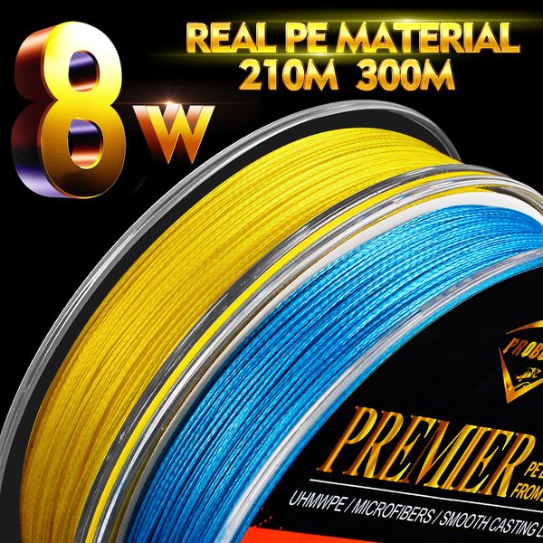 proberos fishline 8 weaves fishing line 137m&210m&300m&500m 8 braided line available 40-150lb pe green/grey/blue/yellow/red
proberos fishline 8 weaves fishing line 137m&210m&300m&500m 8 braided line available 40-150lb pe green/grey/blue/yellow/red