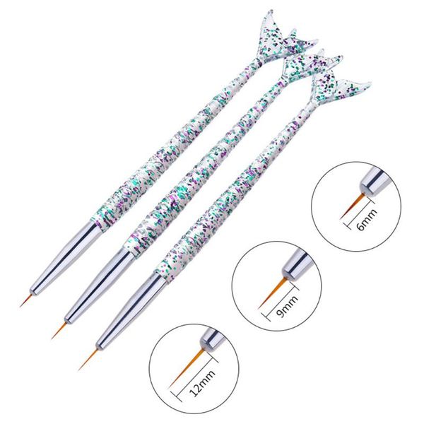 3pcs nail dotting pen crystal beads handle rhinestone art uv gel polish fish tail design dot painting detailing pen brushes, Yellow
3pcs nail dotting pen crystal beads handle rhinestone art uv gel polish fish tail design dot painting detailing pen brushes, Yellow
