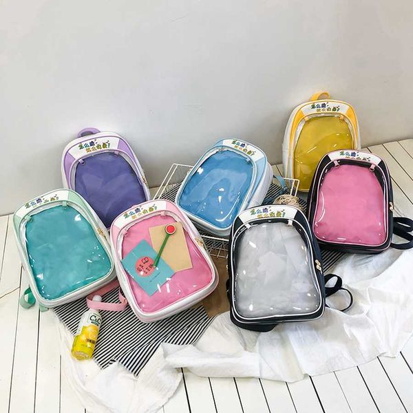 clear transparent women backpacks cute pvc ita bags for school mini pink black schoolbags for teenage girls fashion bookbag 2019
clear transparent women backpacks cute pvc ita bags for school mini pink black schoolbags for teenage girls fashion bookbag 2019