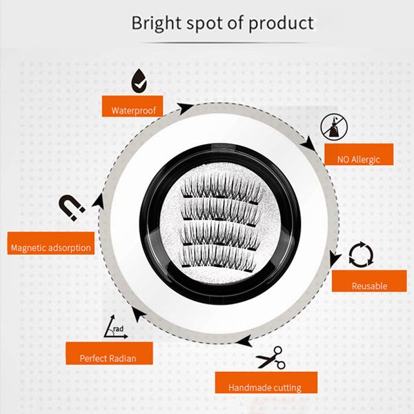 3d magnetic false eyelashes natural eyes makeup tool lashes extension cosmetics oa66
3d magnetic false eyelashes natural eyes makeup tool lashes extension cosmetics oa66