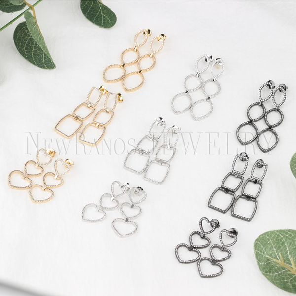 trendy hollow stud earrings pave cz zircon earrings geometric heart shape silver/gold fr women fashion jewelry ewx00962, Golden;silver
trendy hollow stud earrings pave cz zircon earrings geometric heart shape silver/gold fr women fashion jewelry ewx00962, Golden;silver