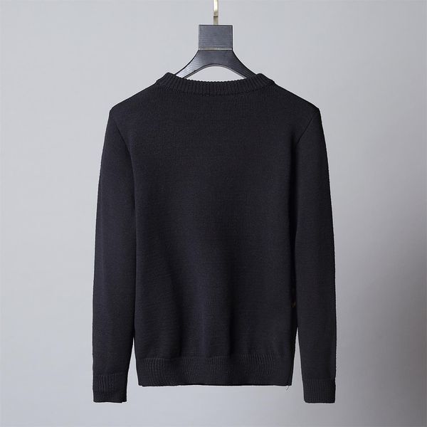 new 2020 men's high-end design sweater pullover brand men's sweater knitwear long-sleeved design sweater winter men's wear -2, White;black 
new 2020 men's high-end design sweater pullover brand men's sweater knitwear long-sleeved design sweater winter men's wear -2, White;black