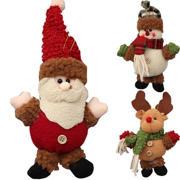 christmas santa claus snowman elk doll pendant creative christmas tree hanging ornaments xmas decoration for party 
christmas santa claus snowman elk doll pendant creative christmas tree hanging ornaments xmas decoration for party
