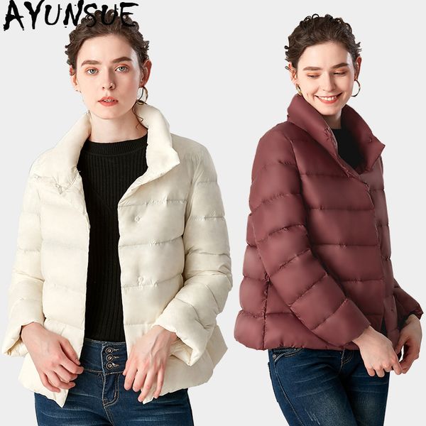 ayunsue 2019 women's down jacket autumn winter coat women korean ultra light down jackets female puffy jacket 8865 kj2673, Black
ayunsue 2019 women's down jacket autumn winter coat women korean ultra light down jackets female puffy jacket 8865 kj2673, Black