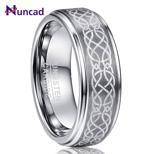 nuncad men's 8mm plating laser personalized knot brushed tungsten carbide wedding band rings polished step comfort fit size 6-14, Golden;silver
nuncad men's 8mm plating laser personalized knot brushed tungsten carbide wedding band rings polished step comfort fit size 6-14, Golden;silver