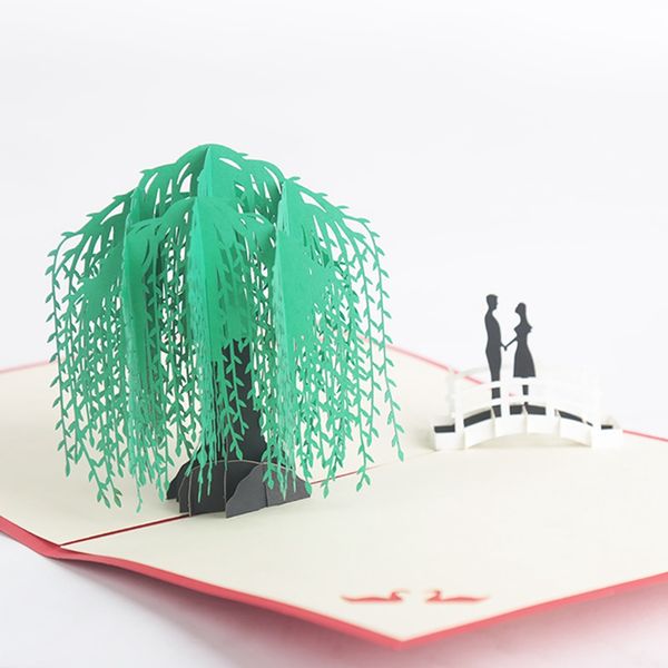 3d willows tree cards handmade greeting card postcard wedding invitations cards birthday blessing christmas card n
3d willows tree cards handmade greeting card postcard wedding invitations cards birthday blessing christmas card n
