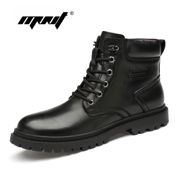full grain leather winter men boots handmade warm plush snow boots non-slip waterproof autumn winter shoes men, Black
full grain leather winter men boots handmade warm plush snow boots non-slip waterproof autumn winter shoes men, Black