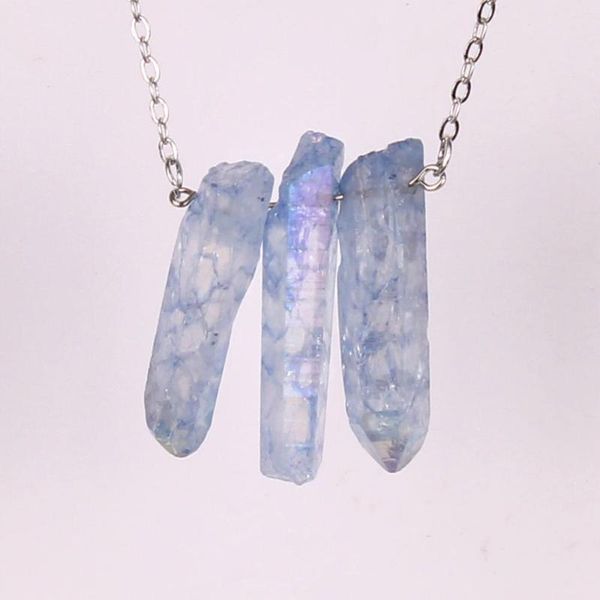 other handmade natural 3 sets crystal column quartz druzy meditation healing power necklace pendant stone necklaces jewelry, Silver
other handmade natural 3 sets crystal column quartz druzy meditation healing power necklace pendant stone necklaces jewelry, Silver