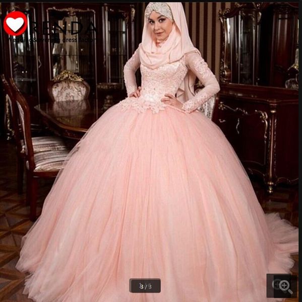 2019 new design ball gown muslim prom dress high neck long sleeve prom gowns lace appliques beaded sequins prom dresses selling, Black
2019 new design ball gown muslim prom dress high neck long sleeve prom gowns lace appliques beaded sequins prom dresses selling, Black