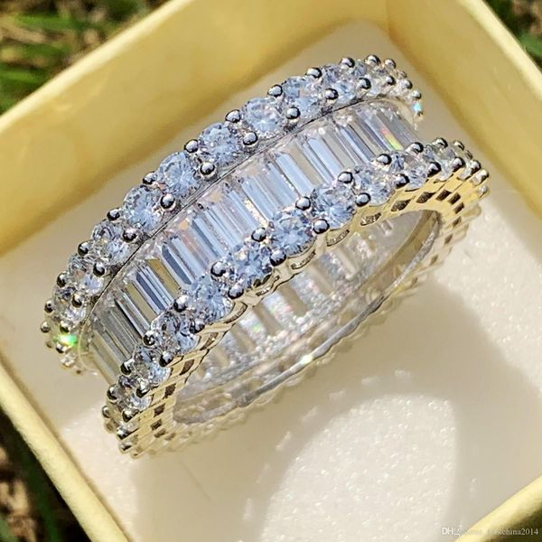 victoria wieck luxury jewelry real 925 sterling silver princess cut white z cz diamond party circle ring women wedding engagement ring, Slivery;golden
victoria wieck luxury jewelry real 925 sterling silver princess cut white z cz diamond party circle ring women wedding engagement ring, Slivery;golden