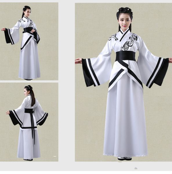 improving chinese style performing dress for ceremony, Black;gray
improving chinese style performing dress for ceremony, Black;gray