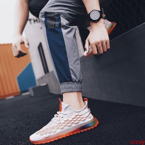 causal shoes for mens white rainbow knit comfortable designer shoes fly outdoor jogging walking sneakers sports shoes 40-44
causal shoes for mens white rainbow knit comfortable designer shoes fly outdoor jogging walking sneakers sports shoes 40-44