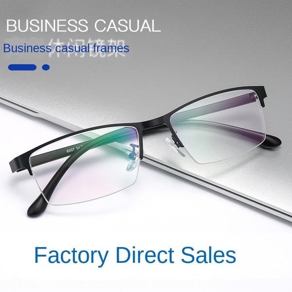 business metal plate myopia glasses frame men's ultra light casual myopia glasses frame, Silver
business metal plate myopia glasses frame men's ultra light casual myopia glasses frame, Silver