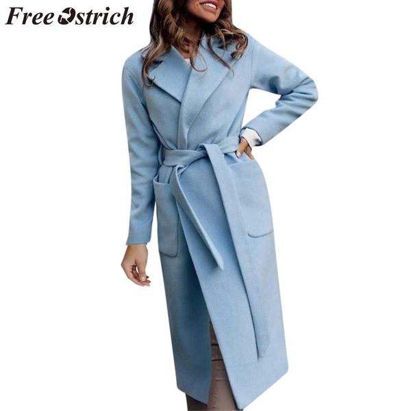 ostrich coat women long sleeve woolen coat belt long section windbreaker solid loose fashion new autumn winter women, Black;brown
ostrich coat women long sleeve woolen coat belt long section windbreaker solid loose fashion new autumn winter women, Black;brown