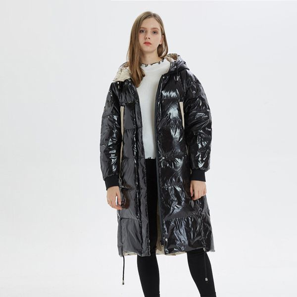 down jacket woman hooded long coat winter coat women korean puffer jackets loose parkas mujer 2018 chaqueta mujer yp2116, Black
down jacket woman hooded long coat winter coat women korean puffer jackets loose parkas mujer 2018 chaqueta mujer yp2116, Black