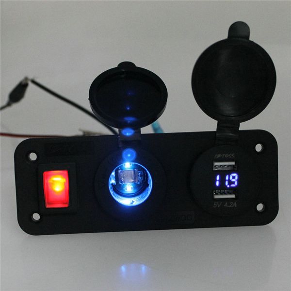 12v 24v cigarette socket car lighter with led 12v dual socket usb adapter charger with car cigarette light dc 5 v 1a
12v 24v cigarette socket car lighter with led 12v dual socket usb adapter charger with car cigarette light dc 5 v 1a