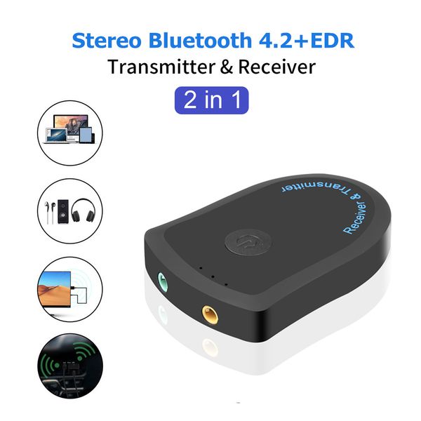 universal bluetooth 4.2 receiver and transmitter bluetooth wireless audio adapter with 3.5mm aux cable for tv mp3 pc car radio
universal bluetooth 4.2 receiver and transmitter bluetooth wireless audio adapter with 3.5mm aux cable for tv mp3 pc car radio