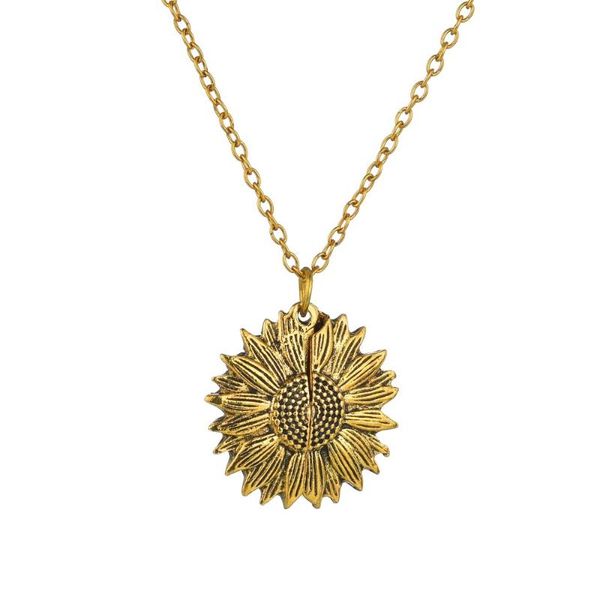 new arrival you are my sunshine necklace alloy open locket sunflower necklaces women gift gold pendant, Silver
new arrival you are my sunshine necklace alloy open locket sunflower necklaces women gift gold pendant, Silver