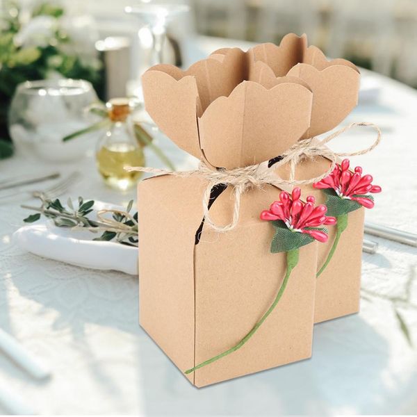 50pcs mini unique favor box party favor candy box vintage kraft paper with rope for wedding baby shower party candy gift bag
50pcs mini unique favor box party favor candy box vintage kraft paper with rope for wedding baby shower party candy gift bag