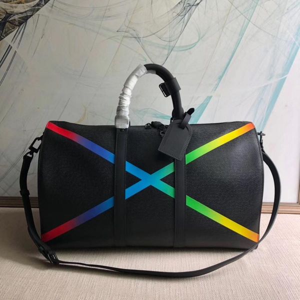 2019 new styles keepall bandouliere handbag new m30345 rainbow black leather luxury travel luggage handbag duffle shoulder bag
2019 new styles keepall bandouliere handbag new m30345 rainbow black leather luxury travel luggage handbag duffle shoulder bag