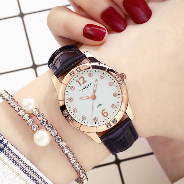xiaoya korean version of the simple trend fashion waterproof belt luminous rhinestones cute fashion watch quartz female watch, Slivery;brown
xiaoya korean version of the simple trend fashion waterproof belt luminous rhinestones cute fashion watch quartz female watch, Slivery;brown
