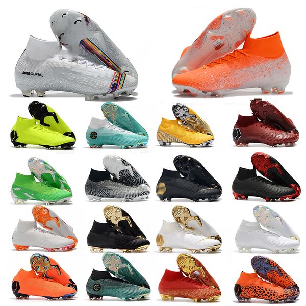 Горячая Mercurial Superfly VI 360 Elite FG KJ 6 XII 12 CR7 Роналду Неймар Мужские Женщины Мальчики Высокие Футбольные Бутсы Футбольные Бутсы Бутсы Размер 35-45
Горячая Mercurial Superfly VI 360 Elite FG KJ 6 XII 12 CR7 Роналду Неймар Мужские Женщины Мальчики Высокие Футбольные Бутсы Футбольные Бутсы Бутсы Размер 35-45