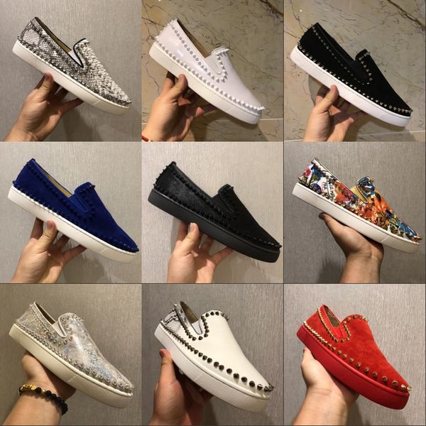 2020 designer shoes designer sneakers low cut spikes flats shoes red bottom for men and women leather sneakers party designer shoes, Black
2020 designer shoes designer sneakers low cut spikes flats shoes red bottom for men and women leather sneakers party designer shoes, Black