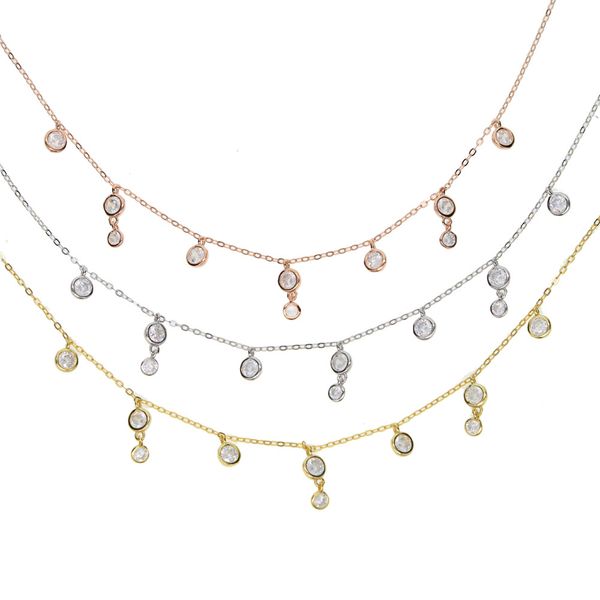fine silver jewelry various color 925 sterling silver long chain with charm cz station necklace for women cute girl wedding gift
fine silver jewelry various color 925 sterling silver long chain with charm cz station necklace for women cute girl wedding gift