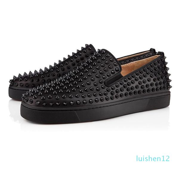 luxury casual shoes red bottom ace glitter rivet studded spikes bead velvet leather business party men women brand design flats loafers l12, Black
luxury casual shoes red bottom ace glitter rivet studded spikes bead velvet leather business party men women brand design flats loafers l12, Black