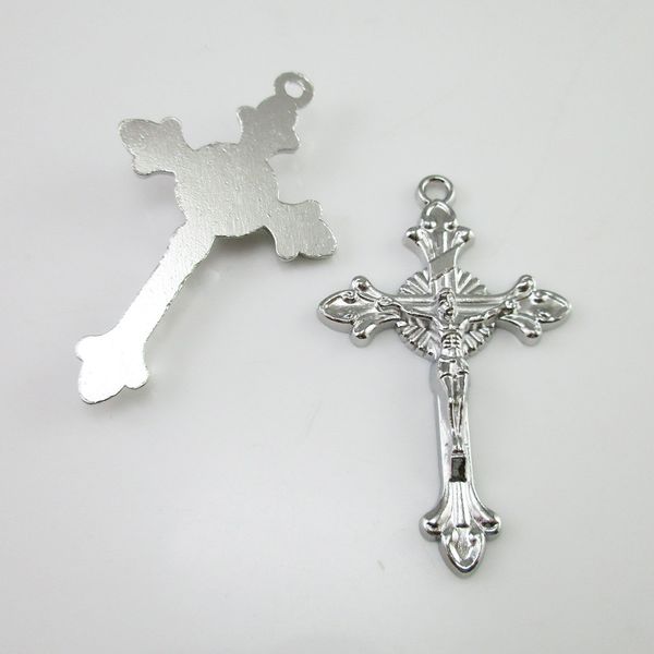 100pcs of catholic rosary crucifix cross pendant, Silver
100pcs of catholic rosary crucifix cross pendant, Silver