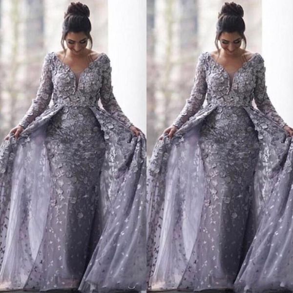 new arrival modern muslim dubai evening dresses for women lace 3d flowers tulle long sleeves with overskirts formal prom dress party gowns, Black;red
new arrival modern muslim dubai evening dresses for women lace 3d flowers tulle long sleeves with overskirts formal prom dress party gowns, Black;red