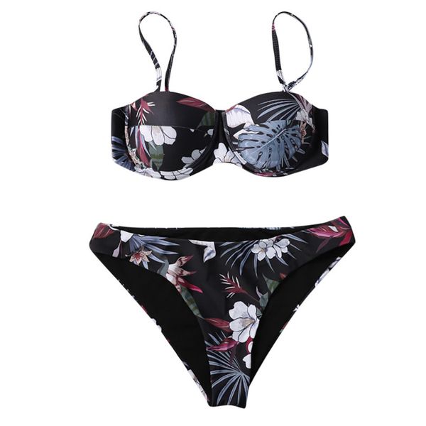 swimsuit bikinis women's swimming suit flower print brazilian bikini 2019 swimwear women bathing suit biquini #2f26, White;black
swimsuit bikinis women's swimming suit flower print brazilian bikini 2019 swimwear women bathing suit biquini #2f26, White;black
