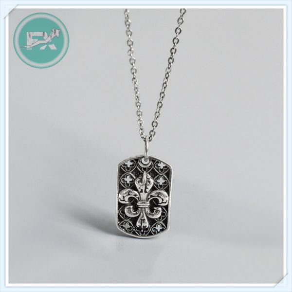 g.sky brand retro retro cross square tag necklace s925 fine silver cool women's chic choker trend accessories
g.sky brand retro retro cross square tag necklace s925 fine silver cool women's chic choker trend accessories