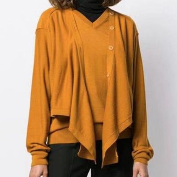 women sweater 2019 autumn hooded v-neck loose sweater women's, White;black
women sweater 2019 autumn hooded v-neck loose sweater women's, White;black