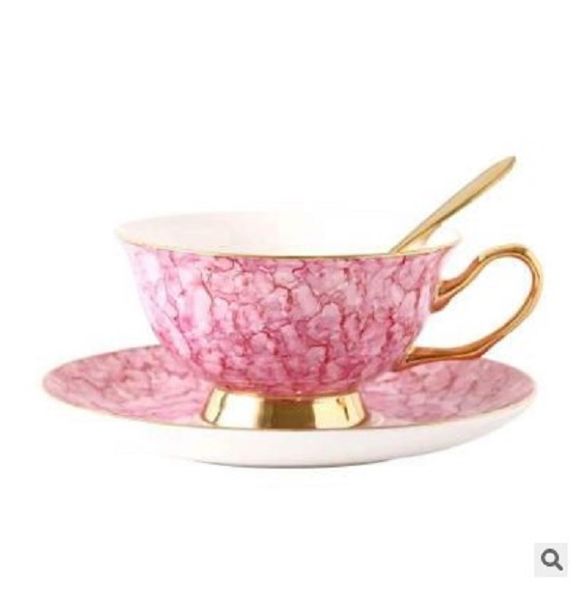 2020 горячая распродажа европейский золотой рисунок керамическая чашка кости ручная роспись чашка чая творческий черный чай кофейная чашка б