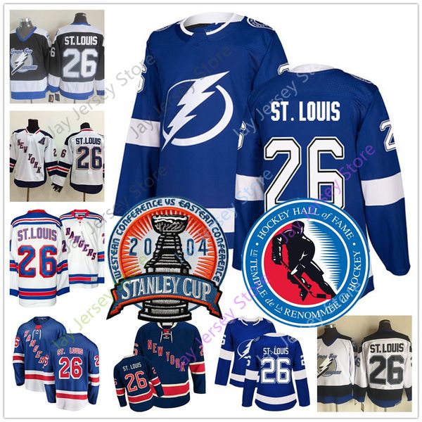 Martin St. Louis Jersey With 2004 Stanley Cup & Hockey Hall of Fame Patch 2018 Calgary Flames Tampa Bay New York Rangers Jerseys 
Martin St. Louis Jersey With 2004 Stanley Cup & Hockey Hall of Fame Patch 2018 Calgary Flames Tampa Bay New York Rangers Jerseys