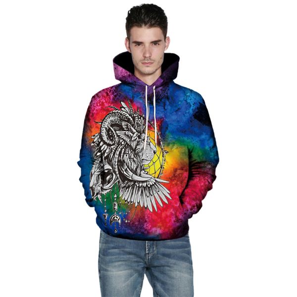 2019 new fashion men mode 3d abstract print long sleeve couples hoodies blouse colorful running shirts, Black
2019 new fashion men mode 3d abstract print long sleeve couples hoodies blouse colorful running shirts, Black