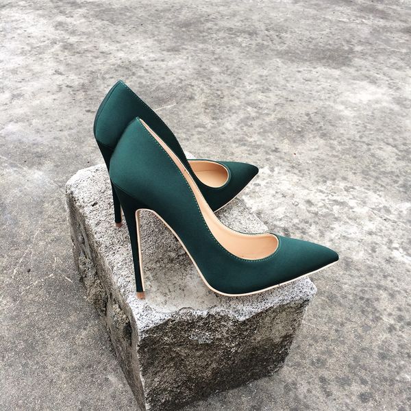 casual designer lady fashion woman high heels ladies green satin silk pointed toe pumps comfort dress shoes 12cm 10cm 8cm, Black
casual designer lady fashion woman high heels ladies green satin silk pointed toe pumps comfort dress shoes 12cm 10cm 8cm, Black