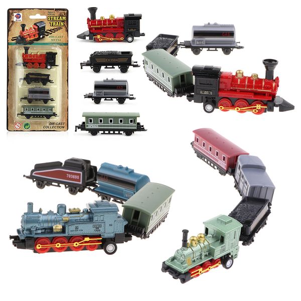 3pcs/set mini steam train set, with locomotive engine and railway carriages, kids toddler fun toy collectibles
3pcs/set mini steam train set, with locomotive engine and railway carriages, kids toddler fun toy collectibles