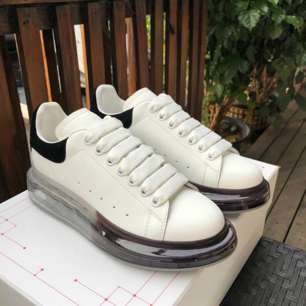 with box shoes genuine leather mens women fashion white leather platform shoes flat casual shoes arthur 519, Black
with box shoes genuine leather mens women fashion white leather platform shoes flat casual shoes arthur 519, Black