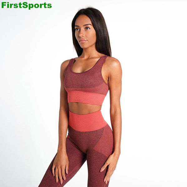 new 2pcs/set seamless yoga set gym outfit women stripes sports suit high waist leggings crop bra fitness running workout set
new 2pcs/set seamless yoga set gym outfit women stripes sports suit high waist leggings crop bra fitness running workout set