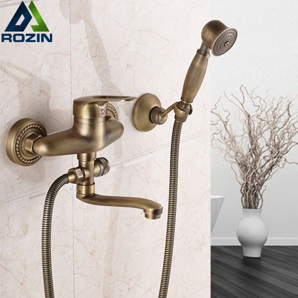 modern bath faucet antique brass and cold water shower mixer tap single handle 16/20/25 cm long nose
modern bath faucet antique brass and cold water shower mixer tap single handle 16/20/25 cm long nose