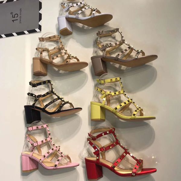 rome style woman sandals fashion designer leather brand rivet high heeled shoes banquet party beach shoes slingback pumps sandals 41 42, Black
rome style woman sandals fashion designer leather brand rivet high heeled shoes banquet party beach shoes slingback pumps sandals 41 42, Black