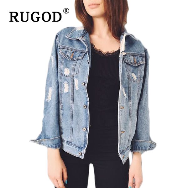 rugod 2019 женщины основное пальто джинсовая куртка женщины весна джинсовая куртка для отверстий кнопки джинсы пальто, Black;brown
rugod 2019 женщины основное пальто джинсовая куртка женщины весна джинсовая куртка для отверстий кнопки джинсы пальто, Black;brown