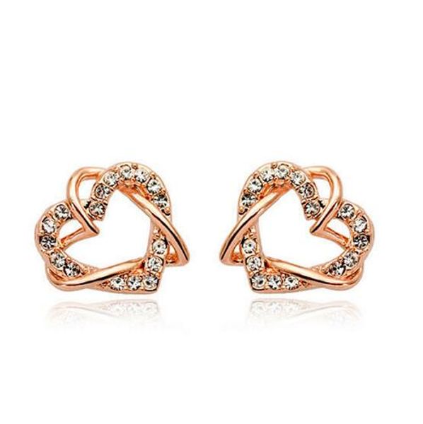 new fashion 18k gold silver plated austrian crystal double heart earrings for women health heart love stud earrings woman jewelry nice gift, Golden;silver
new fashion 18k gold silver plated austrian crystal double heart earrings for women health heart love stud earrings woman jewelry nice gift, Golden;silver