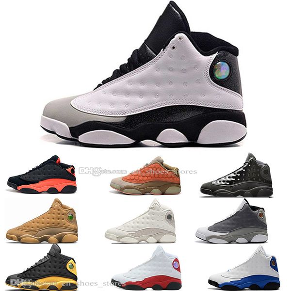 New 13 13s Cap And Gown Terracotta Blush Mens Basketball Shoes Chicago Cat Black Infrared Flints Bred Men Sports Sneakers Designer US 5.5-13
New 13 13s Cap And Gown Terracotta Blush Mens Basketball Shoes Chicago Cat Black Infrared Flints Bred Men Sports Sneakers Designer US 5.5-13