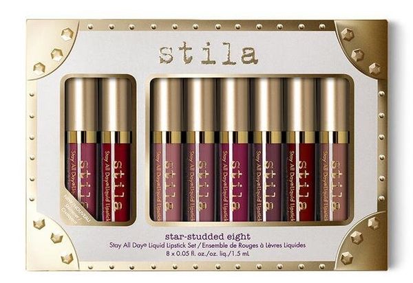 new dropshipping stila star-studded eight stay all days liquid lipstick set 8pcs*1.5ml box long lasting creamy shimmer liquid lipstick
new dropshipping stila star-studded eight stay all days liquid lipstick set 8pcs*1.5ml box long lasting creamy shimmer liquid lipstick